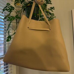 8 Other Reasons - Cream Leather Tote Bag